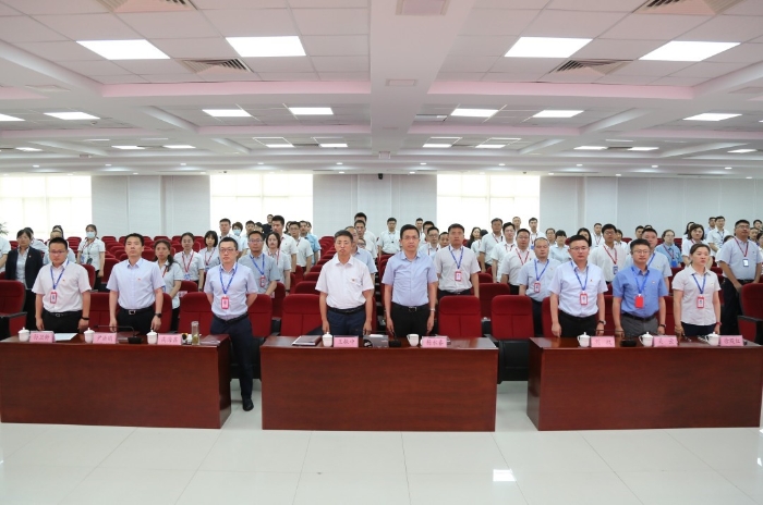 【祖国万岁！中国共产党万岁！】pa视讯药业党委组织观看庆祝中国共产党成立100周年大会